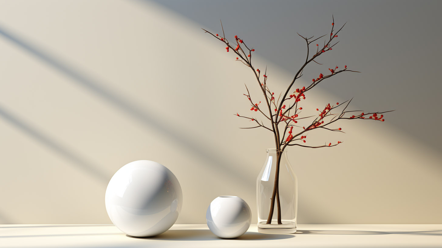 sphere-pot-and-glass-flower-pot